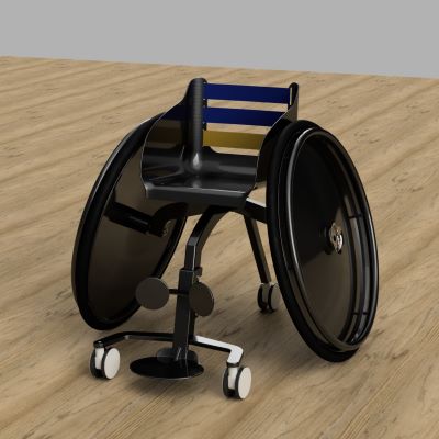 車椅子の3DCAD